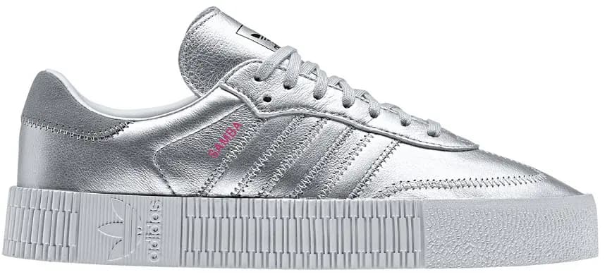 Giày Adidas Samba Rose 'Silver' Metallic D96769 Giày Adidas Samba Rose 'Silver' Metallic D96769