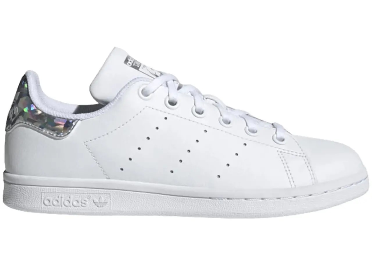 Giày Adidas Stan Smith Sparkly Heel White EE8483 — kich-thuoc: 36 2/3 Giày Adidas Stan Smith Sparkly Heel White EE8483 — kich-thuoc: 36 2/3