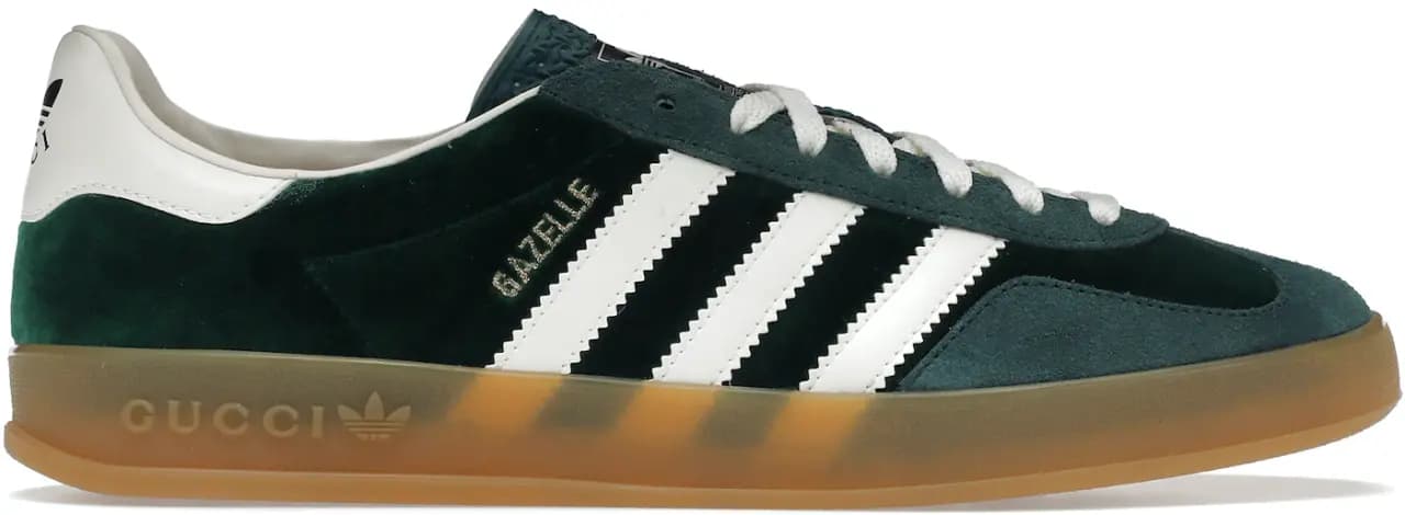 Giày Adidas x Gucci Gazelle 'Green' 707848-9STU0-3170 Giày Adidas x Gucci Gazelle 'Green' 707848-9STU0-3170
