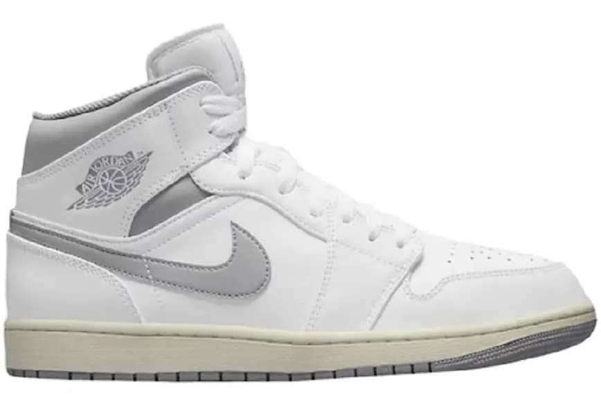 Giày Nike Air Jordan 1 Mid 'White' 554725-135 Giày Nike Air Jordan 1 Mid 'White' 554725-135