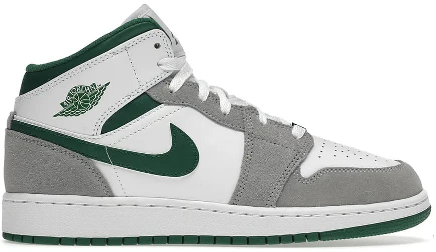 Giày Nike Air Jordan 1 Mid 'Light Smoke Grey Pine Green' DC7248-103 Giày Nike Air Jordan 1 Mid 'Light Smoke Grey Pine Green' DC7248-103
