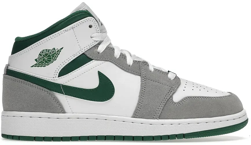 Giày Nike Air Jordan 1 Mid 'Light Smoke Grey Pine Green' DC7248-103 — kich-thuoc: 37.5 Giày Nike Air Jordan 1 Mid 'Light Smoke Grey Pine Green' DC7248-103 — kich-thuoc: 37.5
