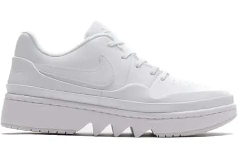 Giày Nike Air Jordan 1 Jester XX Low Laced Triple White CI7815-100 Giày Nike Air Jordan 1 Jester XX Low Laced Triple White CI7815-100