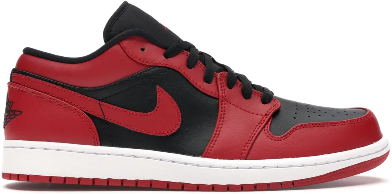 Giày Nike Air Jordan 1 Low 'Reverse Bred' 553558-606 Giày Nike Air Jordan 1 Low 'Reverse Bred' 553558-606