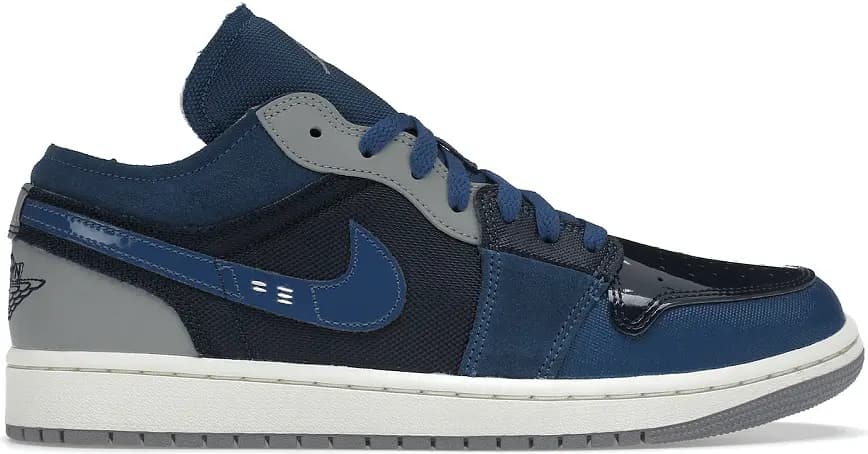 Giày Nike Air Jordan 1 Low SE Craft 'French Blue' DR8867-400 Giày Nike Air Jordan 1 Low SE Craft 'French Blue' DR8867-400