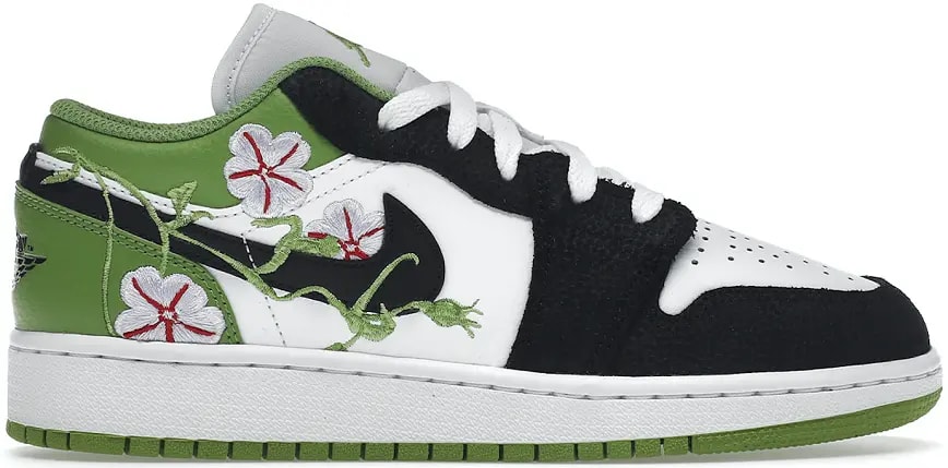 Giày Nike Air Jordan 1 Low SE 'Floral Vines' DQ8389-100 — kich-thuoc: 38.5 Giày Nike Air Jordan 1 Low SE 'Floral Vines' DQ8389-100 — kich-thuoc: 38.5