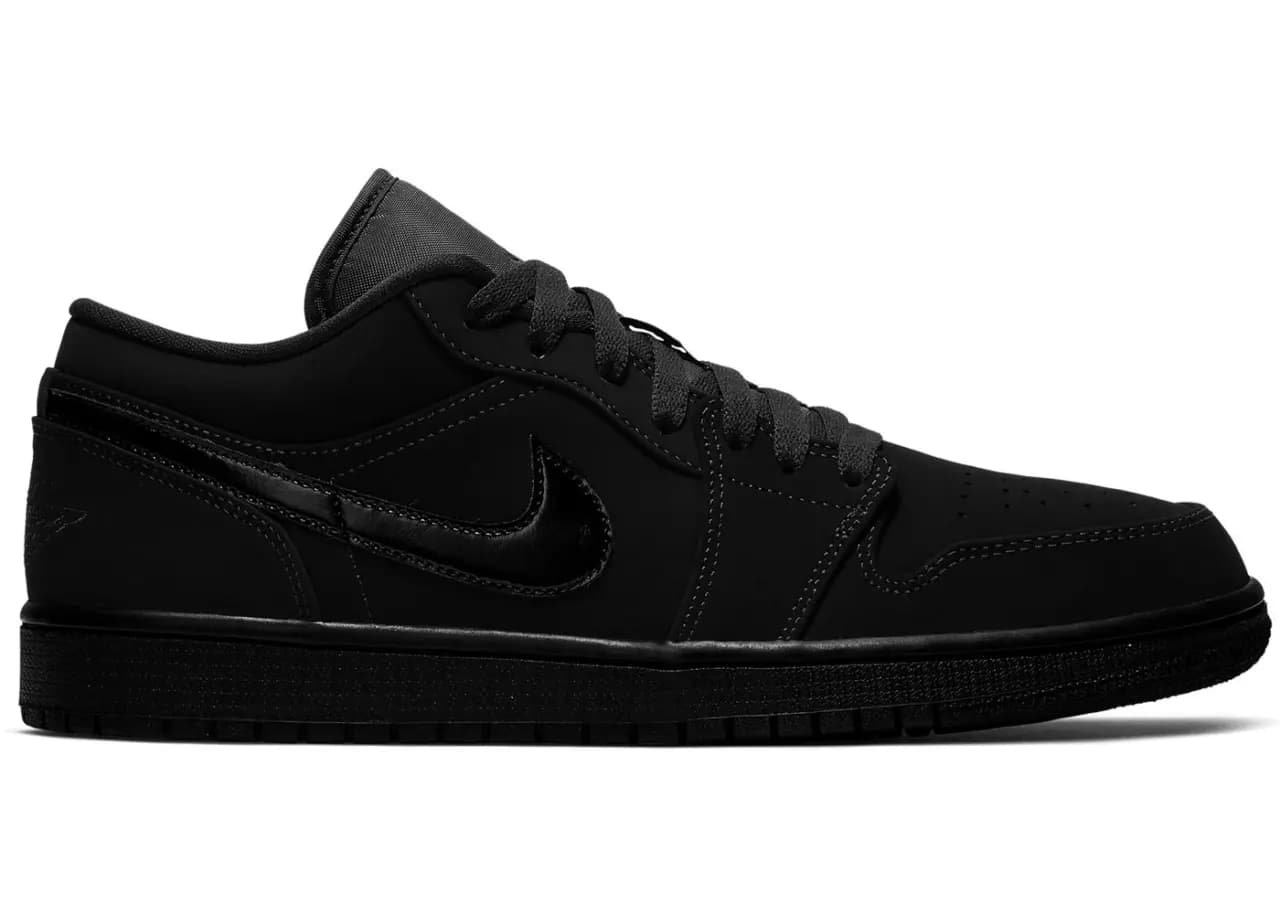 Giày Nike Air Jordan 1 Low Triple Black (2019) 553558-056 Giày Nike Air Jordan 1 Low Triple Black (2019) 553558-056