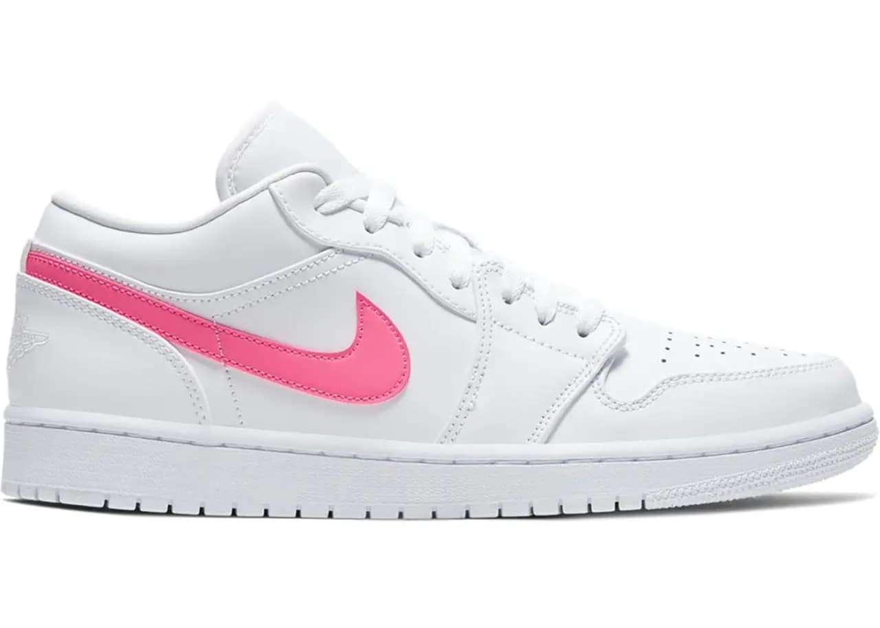 Giày Nike Air Jordan 1 Low White Multi-Color Swoosh CW7033-100 Giày Nike Air Jordan 1 Low White Multi-Color Swoosh CW7033-100