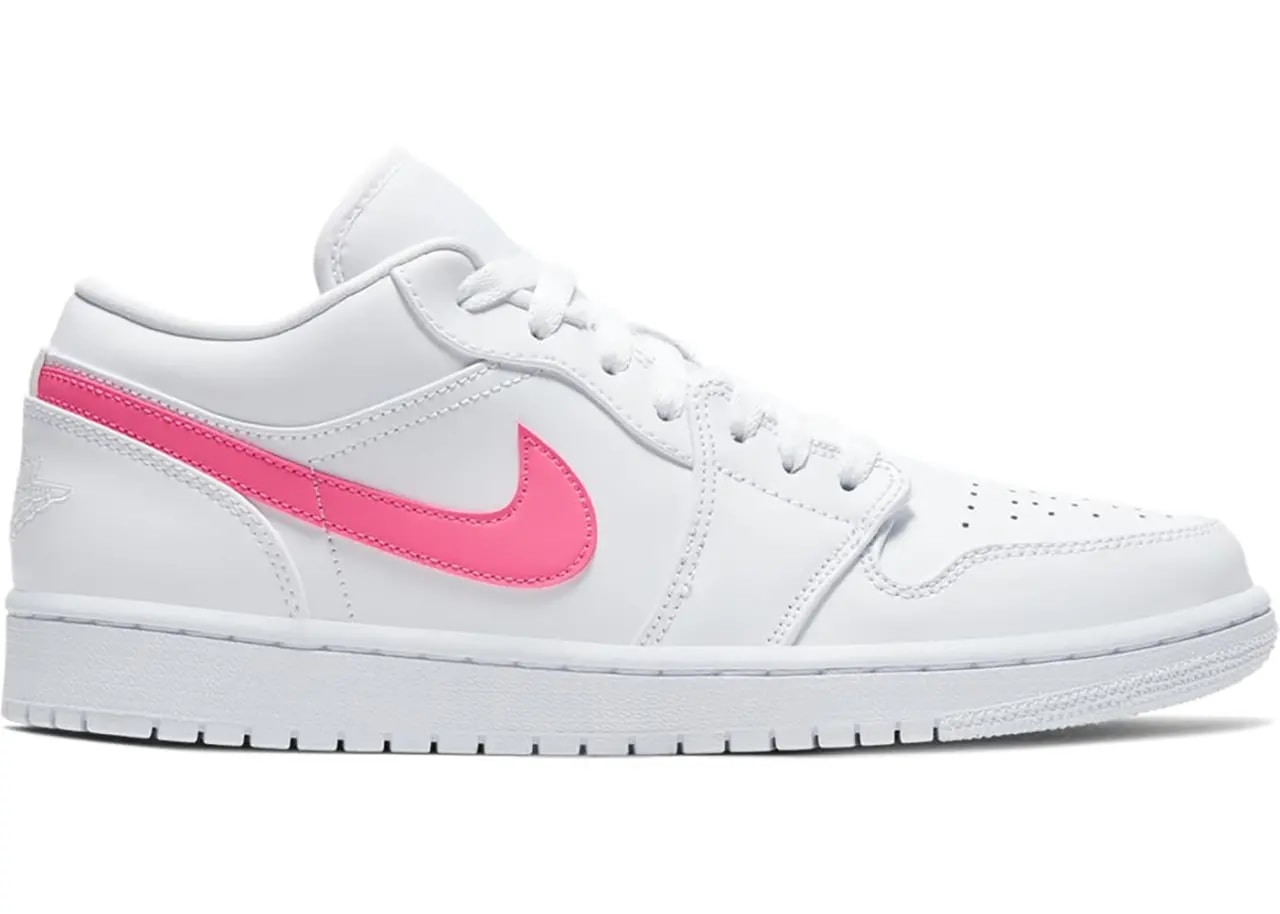 Giày Nike Air Jordan 1 Low White Multi-Color Swoosh CW7033-100 — kich-thuoc: 42.5 Giày Nike Air Jordan 1 Low White Multi-Color Swoosh CW7033-100 — kich-thuoc: 42.5