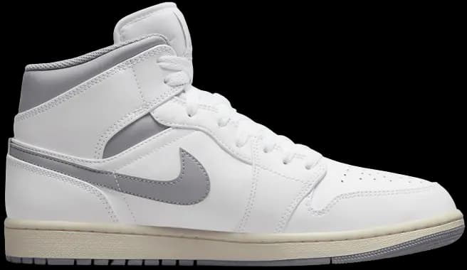 Giày Nike Air Jordan 1 'Mid White Stealth' 554724-135 Giày Nike Air Jordan 1 'Mid White Stealth' 554724-135