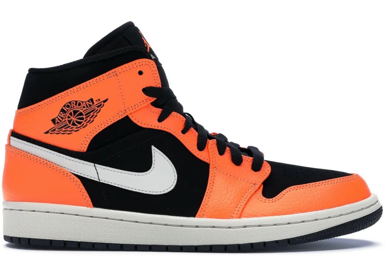 Giày Nike Air Jordan 1 Mid 'Black Cone' 554724-062 Giày Nike Air Jordan 1 Mid 'Black Cone' 554724-062