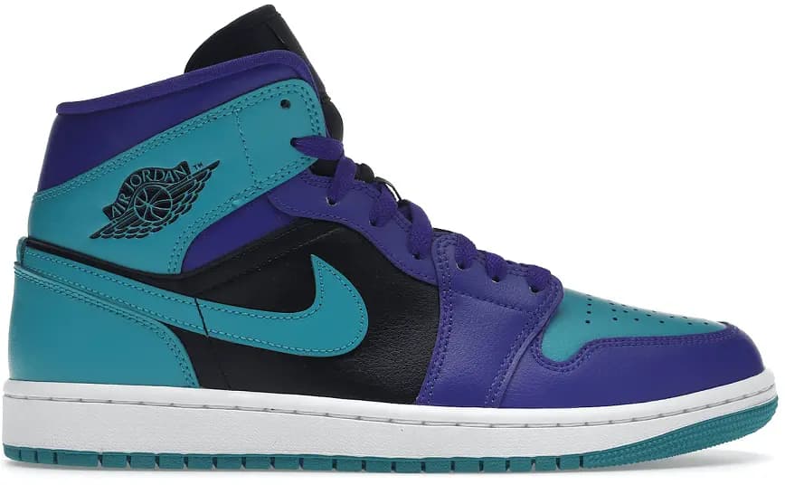 Giày Nike Air Jordan 1 Mid 'Black Grape' BQ6472-502 Giày Nike Air Jordan 1 Mid 'Black Grape' BQ6472-502