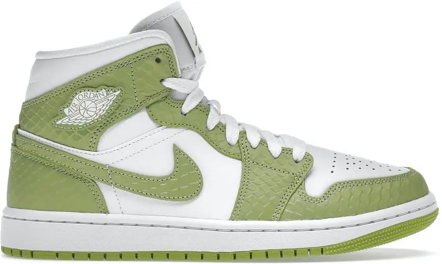 Giày Nike Air Jordan 1 Mid 'Green Python' DV2959-113 Giày Nike Air Jordan 1 Mid 'Green Python' DV2959-113