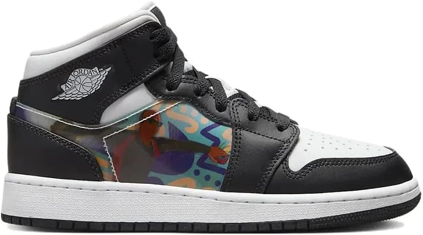 Giày Nike Air Jordan 1 Mid Wmns 'Hologram' DR9495-001 Giày Nike Air Jordan 1 Mid Wmns 'Hologram' DR9495-001