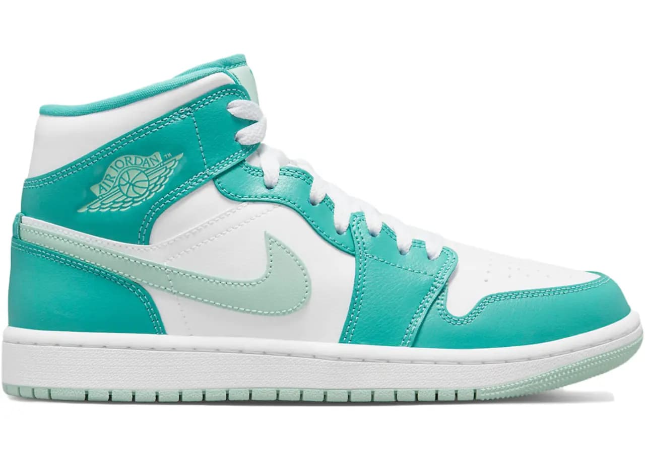 Giày Nike Air Jordan 1 Mid 'Washed Teal Mint Foam' DV2229-300 Giày Nike Air Jordan 1 Mid 'Washed Teal Mint Foam' DV2229-300