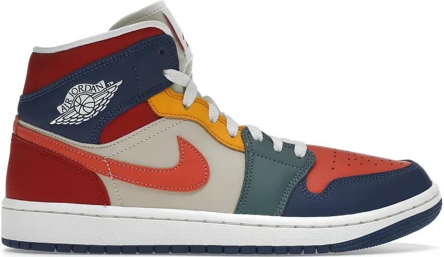 Giày Nike Air Jordan 1 Mid SE 'Multi Color' DN3738-400 Giày Nike Air Jordan 1 Mid SE 'Multi Color' DN3738-400