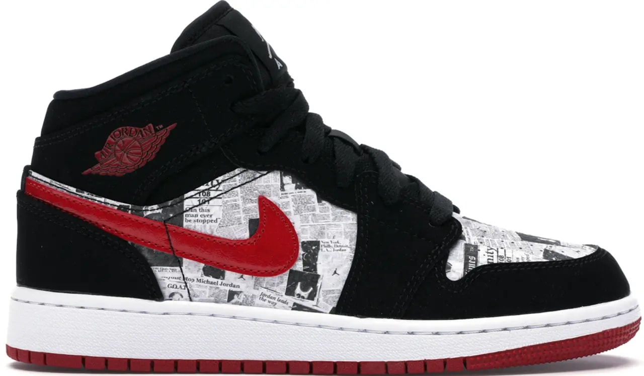 Giày Nike Air Jordan 1 Mid 'Newspaper Air Times' BQ6931-061 — kich-thuoc: 40 Giày Nike Air Jordan 1 Mid 'Newspaper Air Times' BQ6931-061 — kich-thuoc: 40