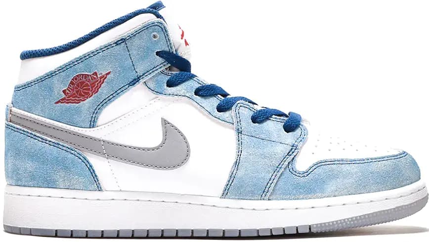 Giày Nike Air Jordan 1 Mid SE 'French Blue' DR6235-401 Giày Nike Air Jordan 1 Mid SE 'French Blue' DR6235-401