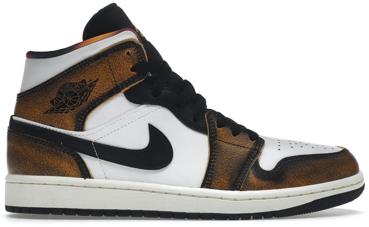Giày Nike Air Jordan 1 Mid SE 'Orange Wear Away' DQ8417-071 — kich-thuoc: 42 Giày Nike Air Jordan 1 Mid SE 'Orange Wear Away' DQ8417-071 — kich-thuoc: 42