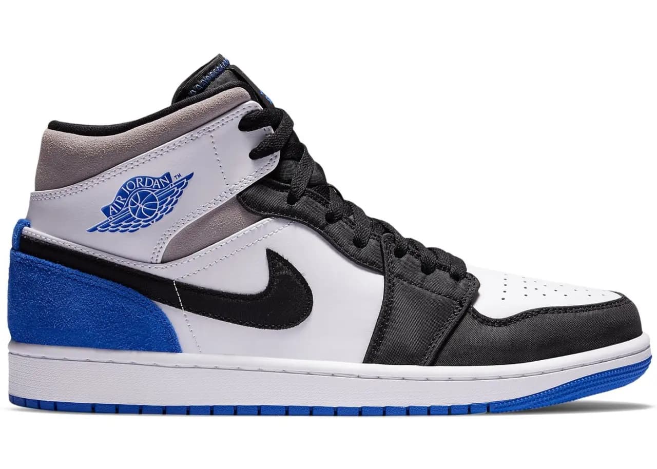 Giày Nike Air Jordan 1 Mid SE 'Union Royal' 852542-102 Giày Nike Air Jordan 1 Mid SE 'Union Royal' 852542-102