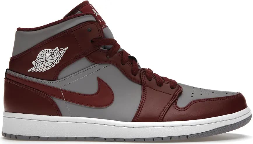 Giày Nike Air Jordan 1 Mid GS 'Team Red' DQ8423-615 Giày Nike Air Jordan 1 Mid GS 'Team Red' DQ8423-615