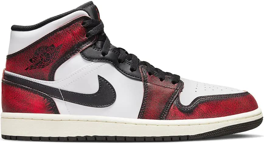 Giày Nike Air Jordan 1 Mid 'Wear Away Chicago' DV9565-006 Giày Nike Air Jordan 1 Mid 'Wear Away Chicago' DV9565-006