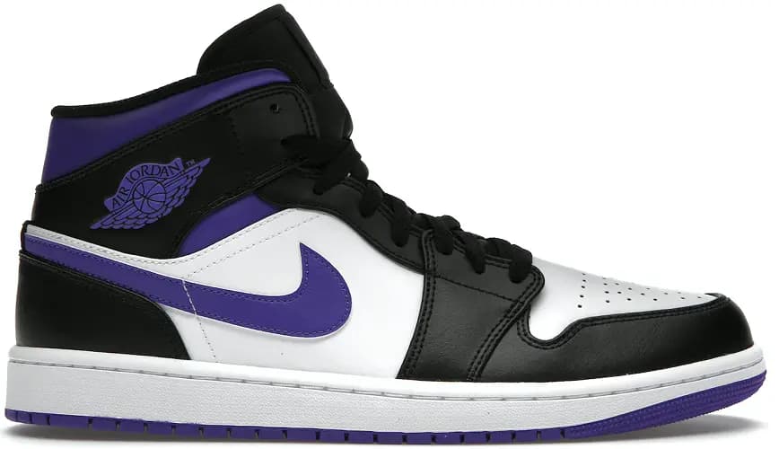 Giày Nike Air Jordan 1 Mid 'Dark Iris' 554724-095 Giày Nike Air Jordan 1 Mid 'Dark Iris' 554724-095