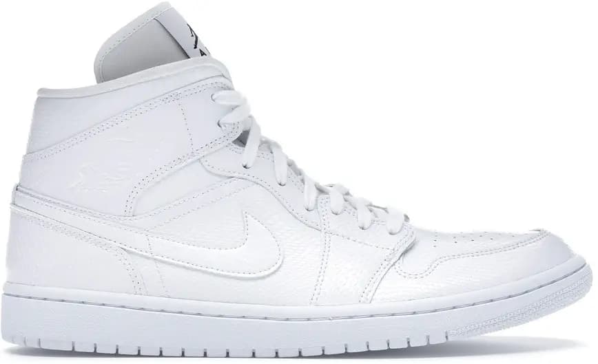 Giày Nike Air Jordan 1 Mid 'White Snakeskin' BQ6472-110 Giày Nike Air Jordan 1 Mid 'White Snakeskin' BQ6472-110