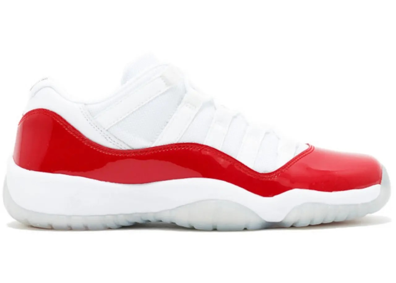 Giày Nike Air Jordan 11 Retro Low "Cherry" 528896-102 — kich-thuoc: 37.5 Giày Nike Air Jordan 11 Retro Low "Cherry" 528896-102 — kich-thuoc: 37.5