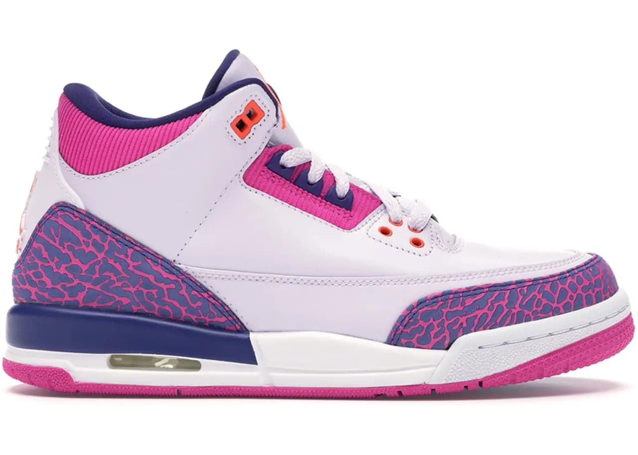 Giày Nike Air Jordan 3 "Retro Barely Grape" 441140-500 Giày Nike Air Jordan 3 "Retro Barely Grape" 441140-500