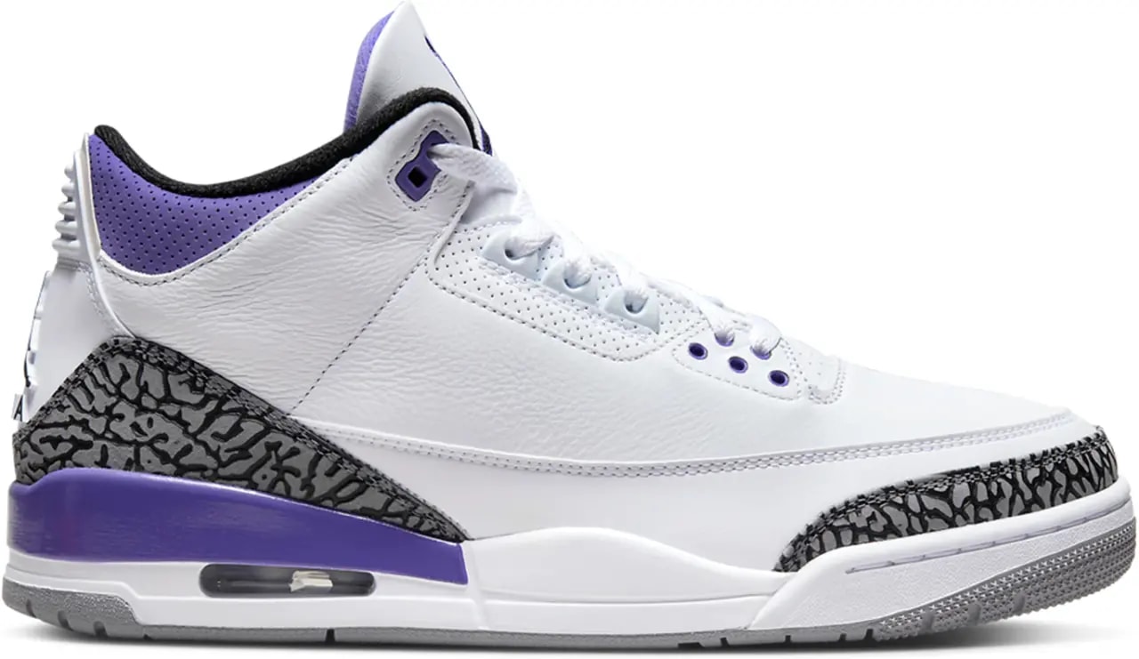 Giày Nike Air Jordan 3 Retro 'Dark Iris' CT8532-105 — kich-thuoc: 41 Giày Nike Air Jordan 3 Retro 'Dark Iris' CT8532-105 — kich-thuoc: 41