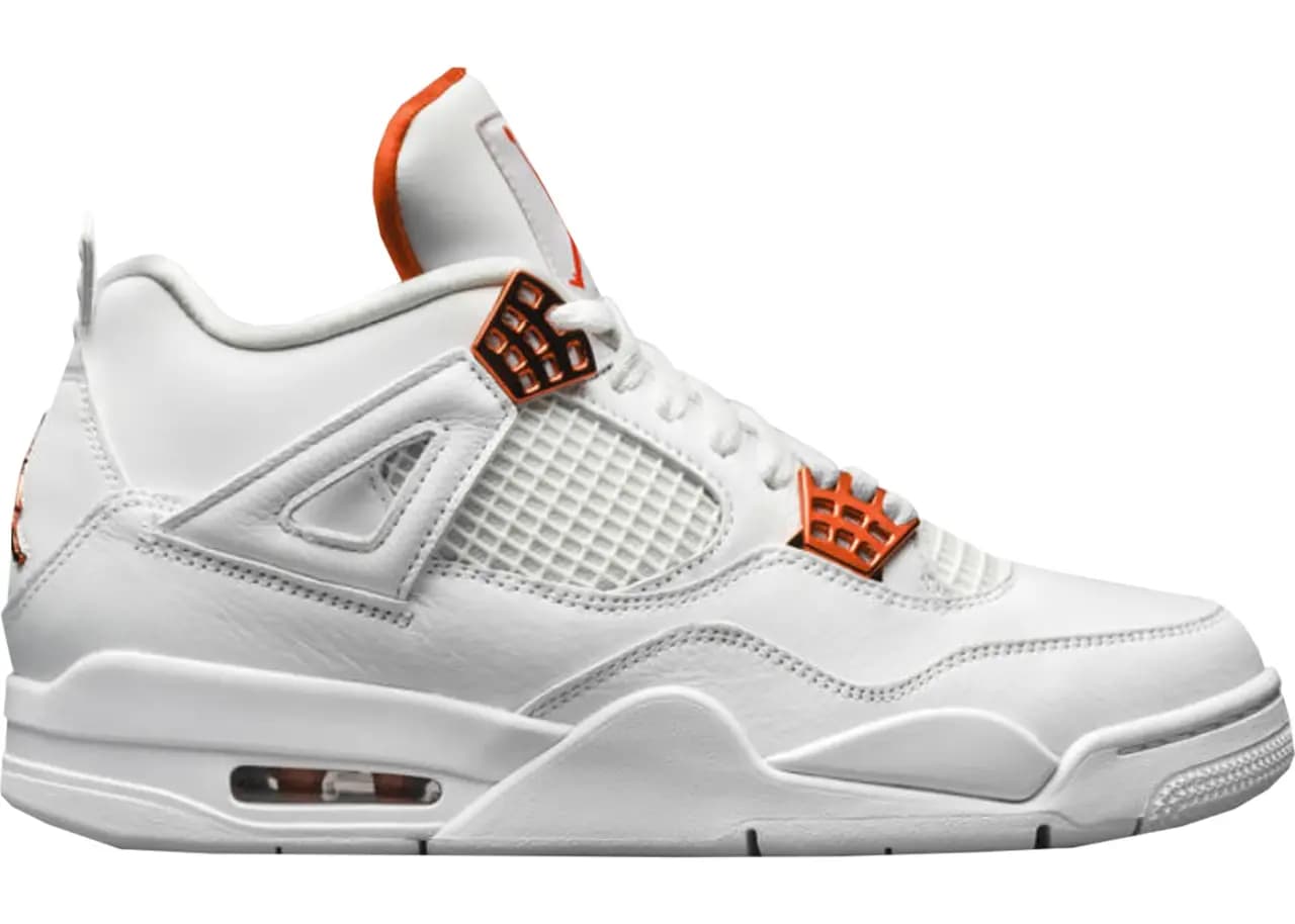 Giày Nike Air Jordan 4 Retro 'Orange Metallic' CT8527-118 Giày Nike Air Jordan 4 Retro 'Orange Metallic' CT8527-118