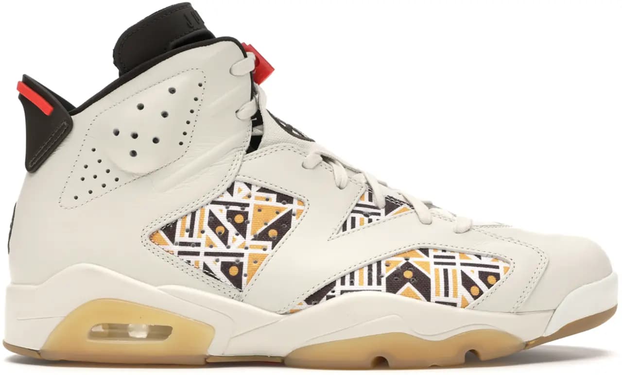 Giày Nike Jordan 6 Retro 'Quai 54 Sail Gum' CZ4152-100 Giày Nike Jordan 6 Retro 'Quai 54 Sail Gum' CZ4152-100
