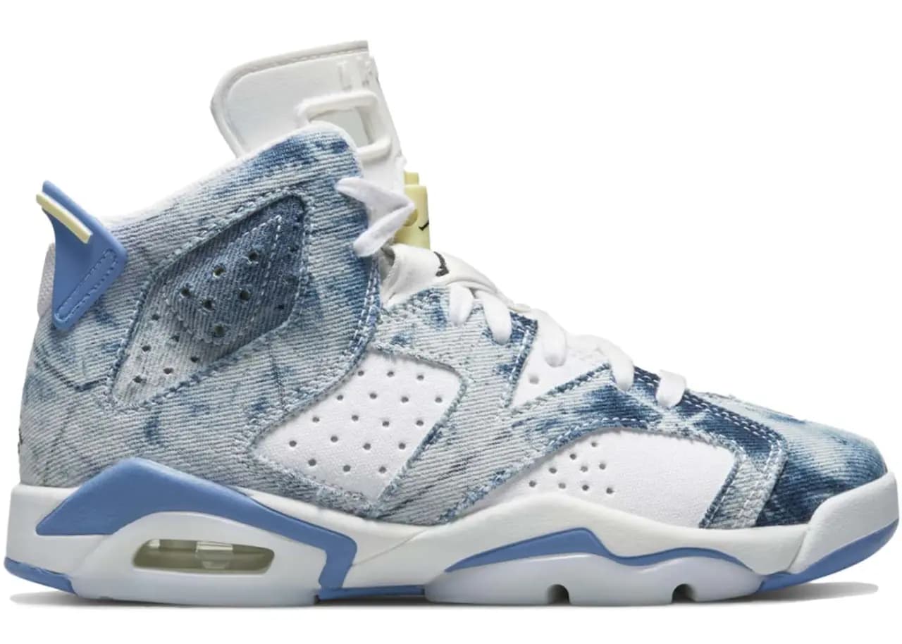 Giày Nike Jordan 6 Retro Washed Denim DM9045-100 Giày Nike Jordan 6 Retro Washed Denim DM9045-100