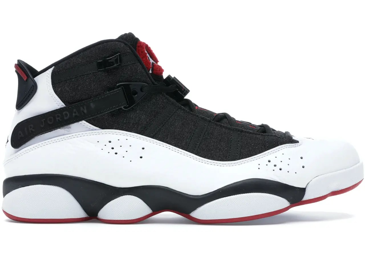 Giày Nike Jordan 6 Rings Black White Red 322992-012 — kich-thuoc: lien-he-order Giày Nike Jordan 6 Rings Black White Red 322992-012 — kich-thuoc: lien-he-order