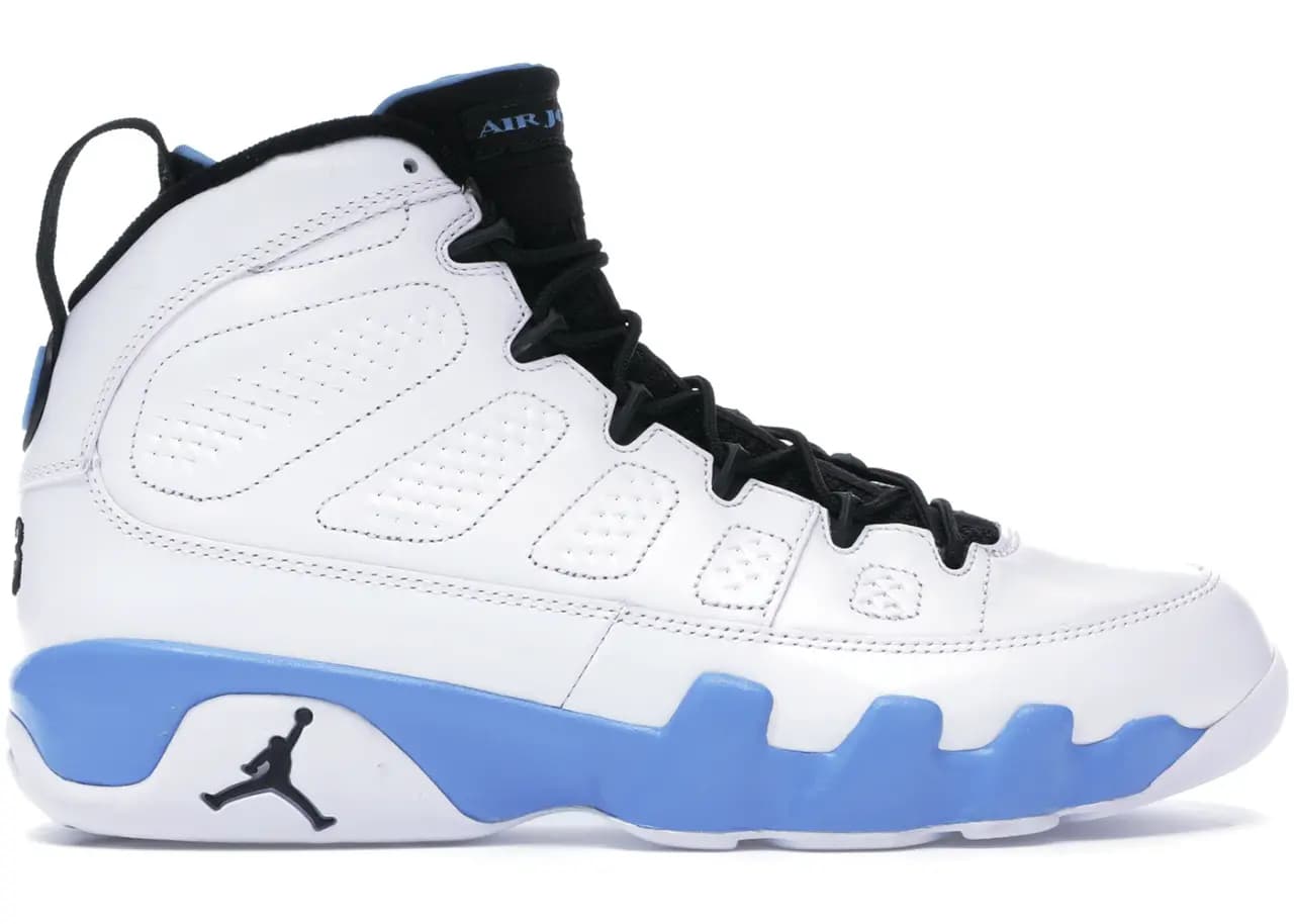 Giày Nike Air Jordan 9 Retro 'UNC' 2010 302370-103 Giày Nike Air Jordan 9 Retro 'UNC' 2010 302370-103