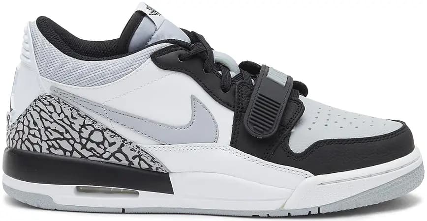 Giày Nike Jordan Legacy 312 Low GS 'White Black Grey' CD9054-105 Giày Nike Jordan Legacy 312 Low GS 'White Black Grey' CD9054-105