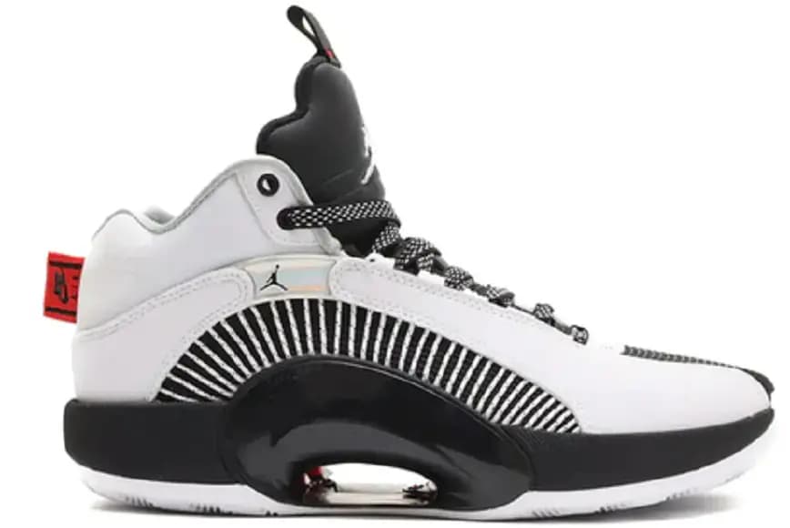 Giày Nike Air Jordan 35 Low GS ‘Black White Red’ CQ9433-101 Giày Nike Air Jordan 35 Low GS ‘Black White Red’ CQ9433-101