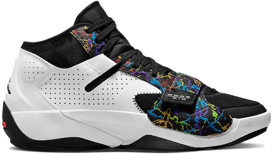 Giày Nike Air Jordan Zion 2 'Black White Multi' DO9068-003 Giày Nike Air Jordan Zion 2 'Black White Multi' DO9068-003