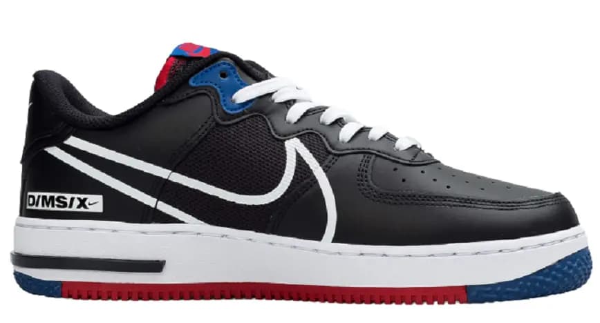 Giày Nike Air Force 1 Low White React CT1020-001 Giày Nike Air Force 1 Low White React CT1020-001