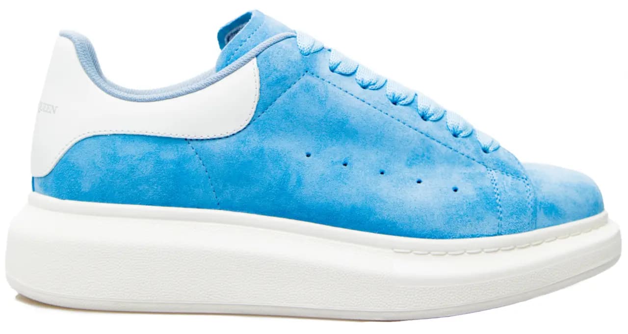Giày Alexander McQueen Oversized Sneakers 'Blue' 650792-WIA51-4437 Giày Alexander McQueen Oversized Sneakers 'Blue' 650792-WIA51-4437