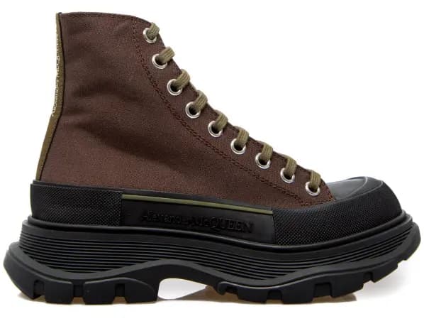 Giày Alexander McQueen Low Boots Groen 604254-W4L51-3241 Giày Alexander McQueen Low Boots Groen 604254-W4L51-3241
