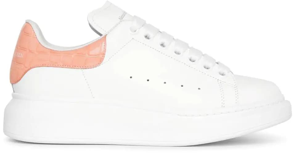 Giày Alexander McQueen Oversized Patent Pink Embossed Croco 553770-WIAF8-9414 Giày Alexander McQueen Oversized Patent Pink Embossed Croco 553770-WIAF8-9414