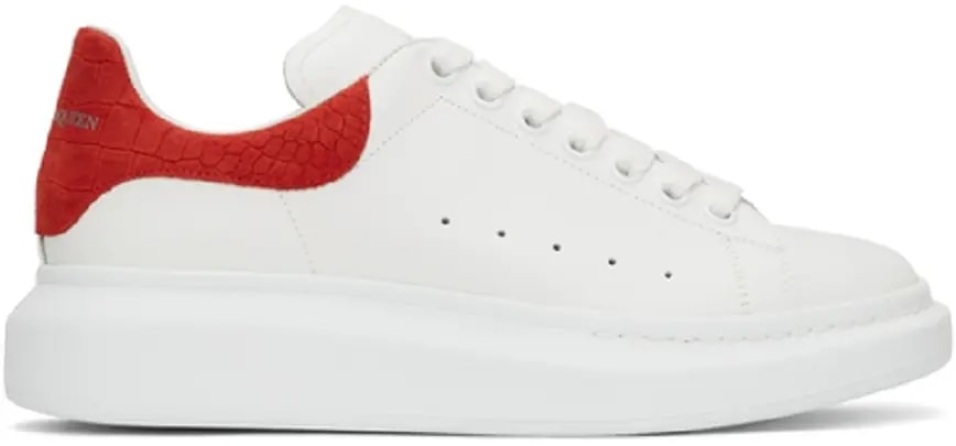 Giày Alexander McQueen Red Oversized 'White Geranium' 625162-WHZ4K-9294 — kich-thuoc: lien-he-order Giày Alexander McQueen Red Oversized 'White Geranium' 625162-WHZ4K-9294 — kich-thuoc: lien-he-order