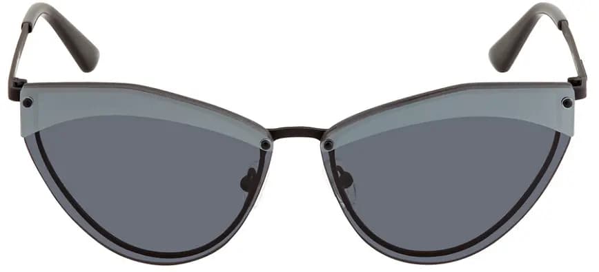 Kính Alexander McQueen Silver Cat Eye 'Black' MQ0208S-001-60 Kính Alexander McQueen Silver Cat Eye 'Black' MQ0208S-001-60