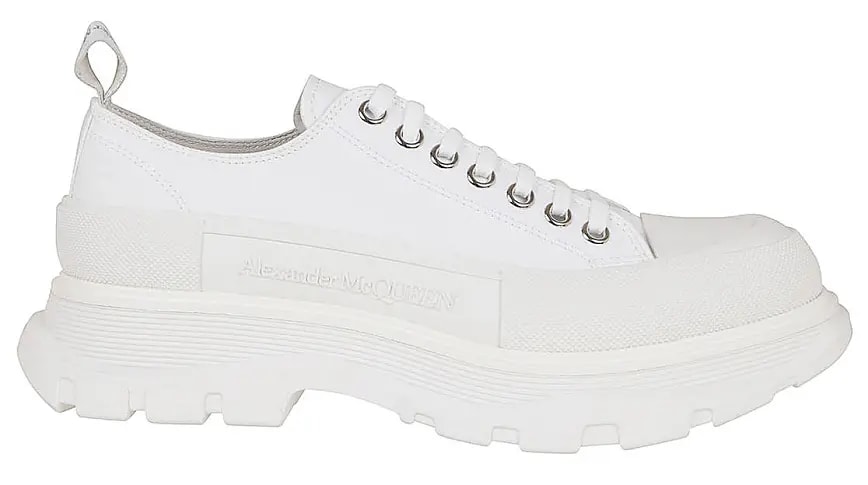 Giày Alexander McQueen Tread Slick Lace Up White 604257-W4L32-9000 — kich-thuoc: 42 Giày Alexander McQueen Tread Slick Lace Up White 604257-W4L32-9000 — kich-thuoc: 42
