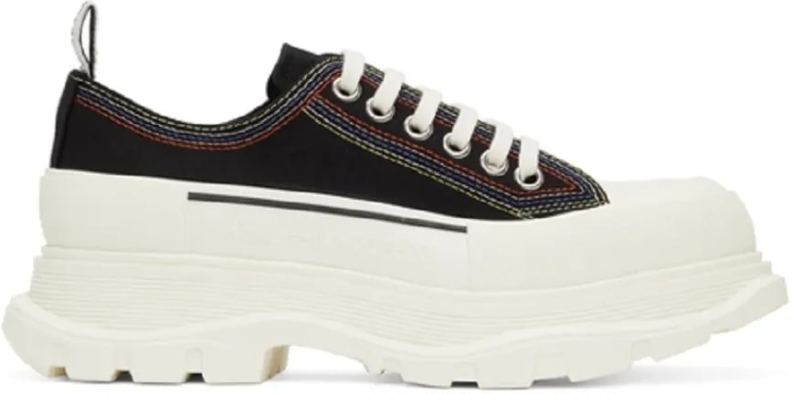 Giày Alexander McQueen Treadlick Lowneakers 662683-W4MV4-1355 — kich-thuoc: 40 Giày Alexander McQueen Treadlick Lowneakers 662683-W4MV4-1355 — kich-thuoc: 40