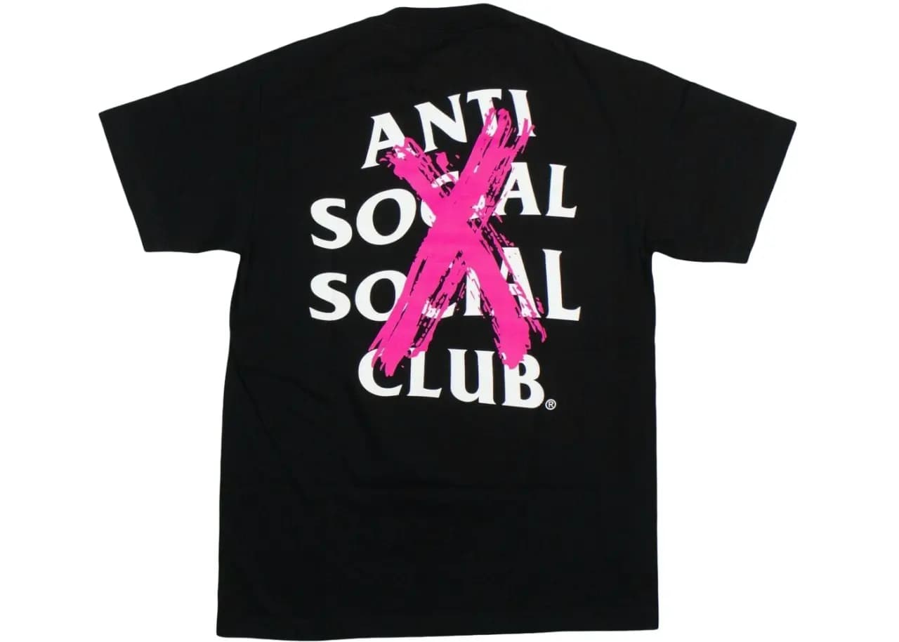 Áo Anti Social Social Club Cancelled T-Shirt Black ASC-CATBK Áo Anti Social Social Club Cancelled T-Shirt Black ASC-CATBK