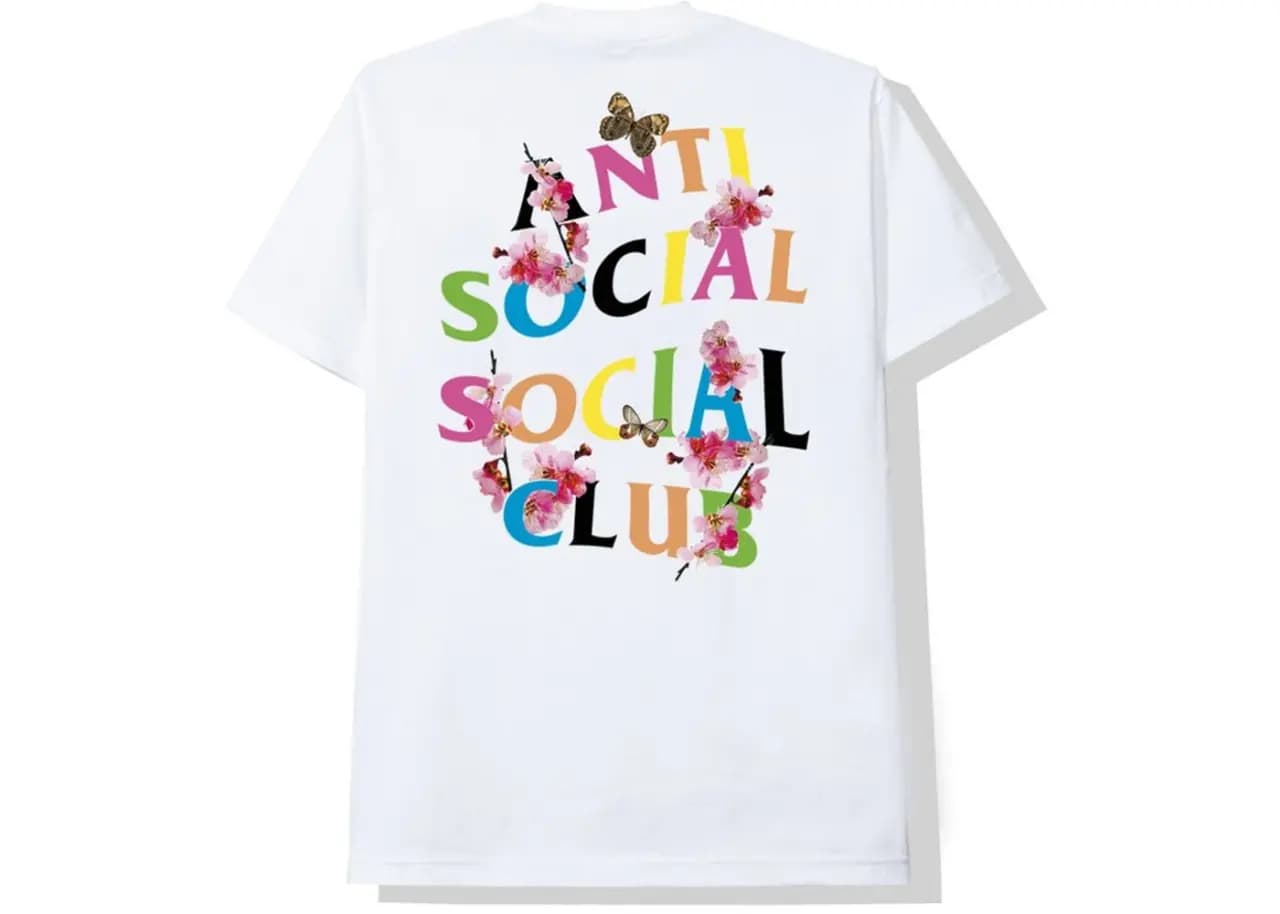 ÁO Anti Social Social Club Frantic Tee White ASSC-FRTWH ÁO Anti Social Social Club Frantic Tee White ASSC-FRTWH