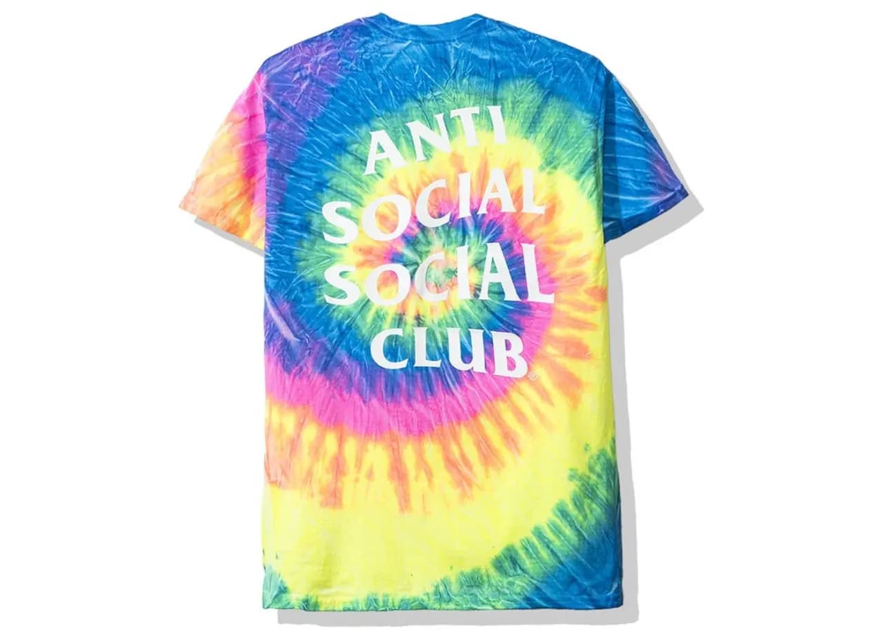 Áo Anti Social Social Club Laguna Tee Rainbow Tie Dye ASSC-LATRTD Áo Anti Social Social Club Laguna Tee Rainbow Tie Dye ASSC-LATRTD